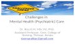 Challenges in Mental Health Nursing