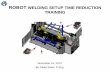 LEAN Setup Reduction (SMED) training for welding by JULIAN KALAC