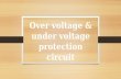 Protection against over voltage under voltage using oamp