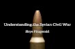Skye Fitzgerald: Understanding The Syrian Civil War