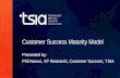 Customer Success Maturity Model