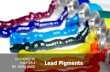 Lead pigments