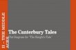 Chaucer's Canterbury Tales -the-knight's tale plot diagram
