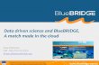 Data Driven Sciece and BlueBRIDGE, a match made in the cloud