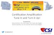 CSI GLR-NCR certification presentation