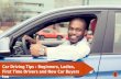 Car driving tips  beginners, ladies, first time drivers and new car buyers too