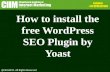How to install free wordpress seo plugin by yoast