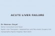 Gastrocon 2016 - Acute Liver Failure