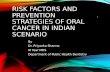 Risk factors and prevention strategies of oral cancer