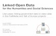 Guest Lecture: Linked Open Data for the Humanities and Social Sciences