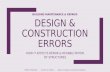 Design & Construction Errors- Building Maintenance and Repairs