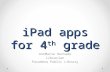 Great iPad apps for 4th grade - 8th grade