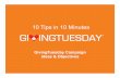 10 Tips in 10 Minutes - GivingTuesday Campaign Ideas