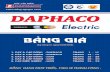 Bảng giá dây cáp điện Lion Daphaco - beeteco.com