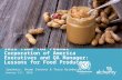Jail Time for Peanut Corporation of America Executives and QA Manager:  Lessons for Food Producers