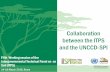 Collaboration between the ITPS and the UNCCD-SPI
