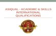 Asiqual   academic & skills international qualifications