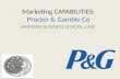 Procter & Gamble: Marketing Capabilities Case Study