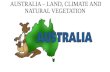 Australia-land ,climate and utilisation