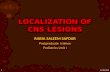 Localization of CNS lesions