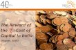 RBSA Advisors Research Report - The Reward of the Rupee : Cost of capital in India.