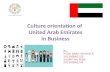 UAE CULTURE