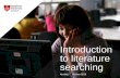 BSc Nursing Introduction to Literature Searching 2016