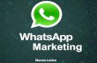WhatsApp para negócios - Marcos Lenine