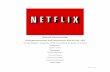 Netflix analysis using the McKinsey 7s Framework