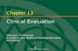 Chapter 13 ppt eval & testing 4e formatted 01.10 mo checked