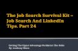 Job Search Survival Kit -- Part 24 -- I'm Not "Old", I'm "Experienced".