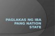 Paglakas ng iba pang nation state