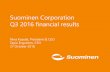 Suominen Corporation results presentation Q3 2016