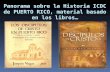 Panorama historia ICDC en Puerto Rico