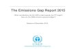 The Emissions Gap Report 2015 - UNEPLive