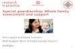 Special Guardianship Orders: Whole family assessment and support