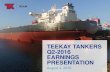 Teekay Tankers Q2-2016 Earnings Presentation
