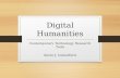 Digital Humanities Workshop