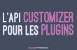 WPtech: L'API Customizer pour les plugins