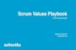 Scrum Playbook: Leveraging Scrum Values