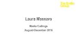 Laura Massaro Media Cuttings - August - December 2016