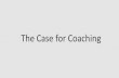 The case for coaching-Norwich