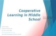 Cooperative learning in middle school