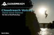 Cloudreach Voices AWS CloudWatch and Smart Monitoring