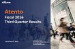 Q3 2016 atento earnings presentation