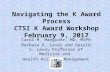 Navigating the NIH K Award Process