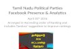 FB Presence TN Political Parties Week of April 20th