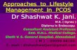 LIFESTYLE MANAGEMENT OF PCOS BY DR SHASHWAT JANI