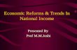 Economic reforms and trends