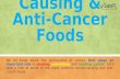Cancer causing and anti-cancer foods